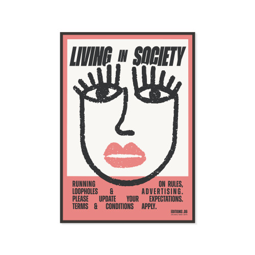 ANCHOR & CREW 06 Living In Society EDITIONS Matte Art Print