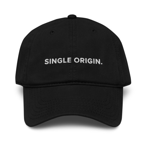 ANCHOR & CREW GUSTATORY Single Origin. Cotton Embroidered Cap