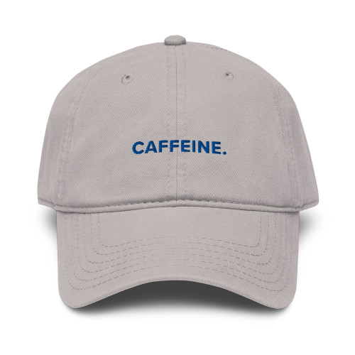 ANCHOR & CREW GUSTATORY Caffeine. Cotton Embroidered Cap