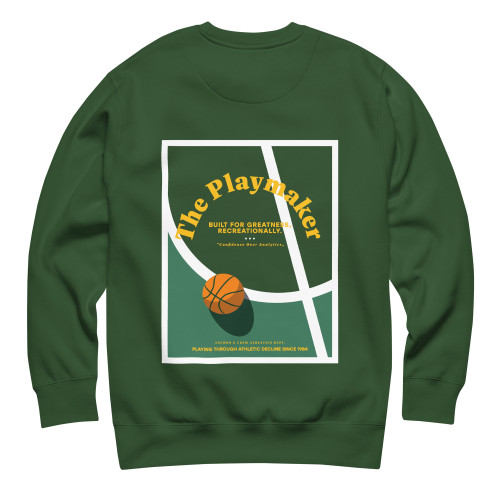 ANCHOR & CREW The Playmaker Basketball Club League Organic Cotton Sweatshirt