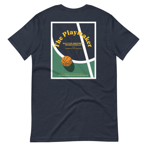 ANCHOR & CREW The Playmaker Basketball Club League Organic Cotton T-Shirt