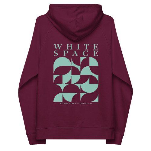 ANCHOR & CREW 15 White Space EDITIONS Organic Cotton Hoodie