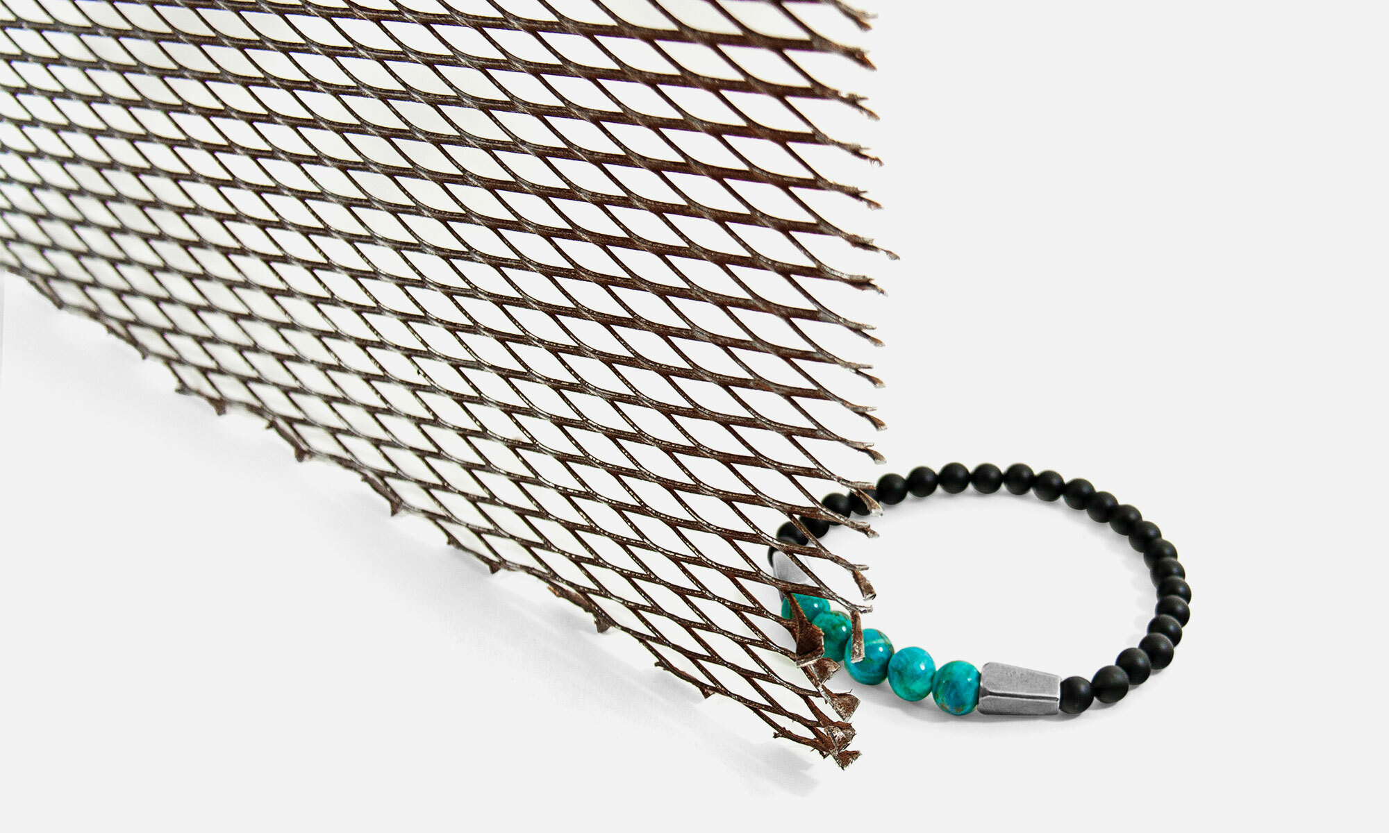 Crafted Turquoise Natural Stone Bracelets