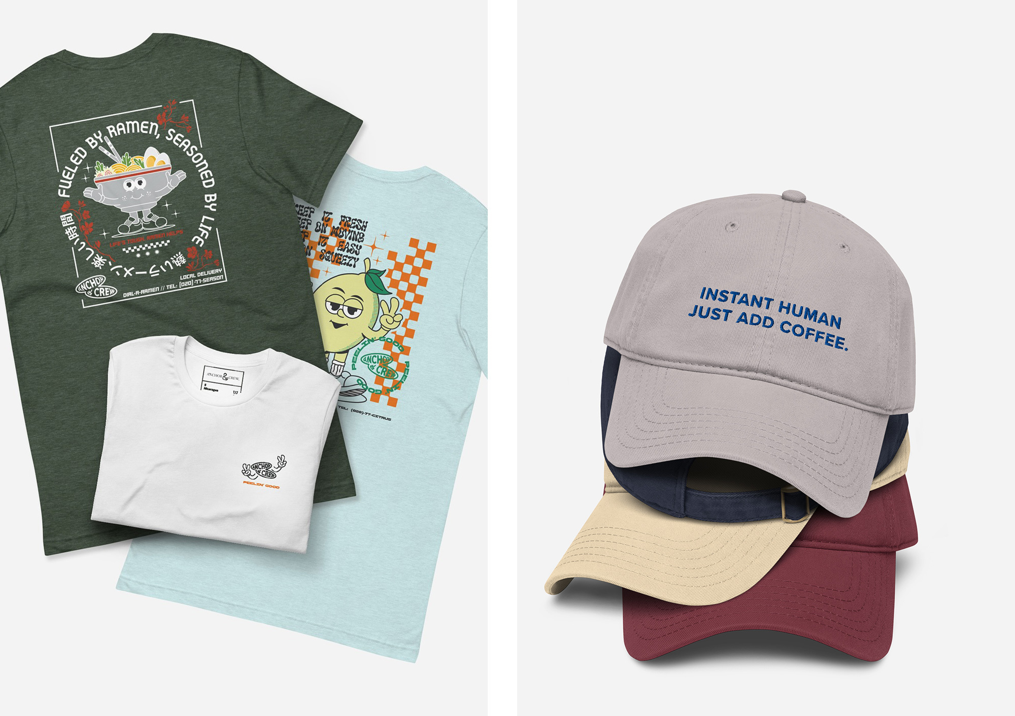 Mens Womens Summer Essential Tshirts basics And Coffee Baseball Caps