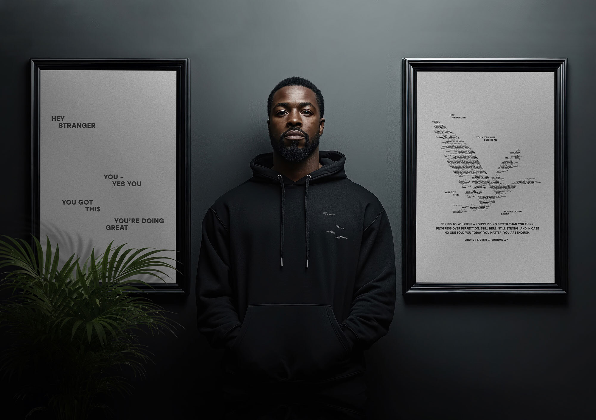 You Are Enough x Mental Health Hoodie T-Shirt