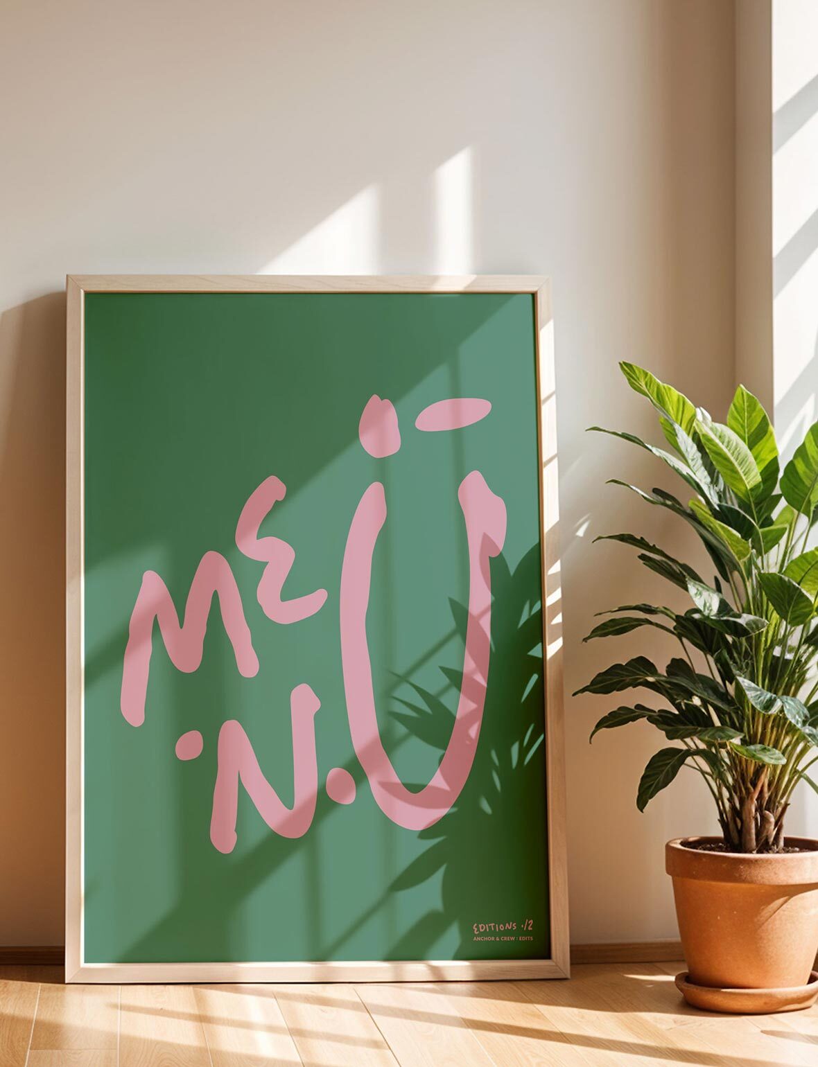 EDITS Bold Vibrant Creative Wall Art Print Posters