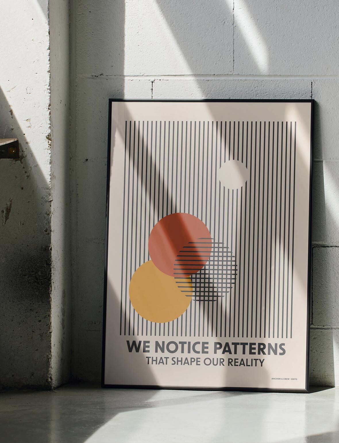 EDITS Bold Vibrant Creative Wall Art Print Posters