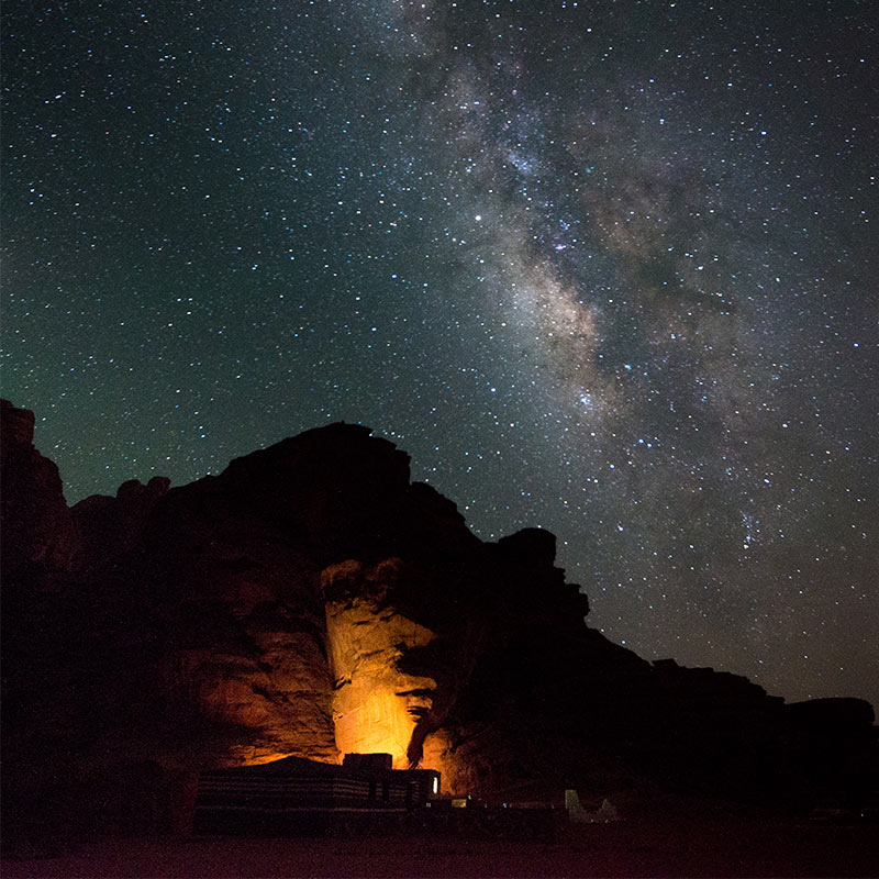 The Night Skies Over The Middle East