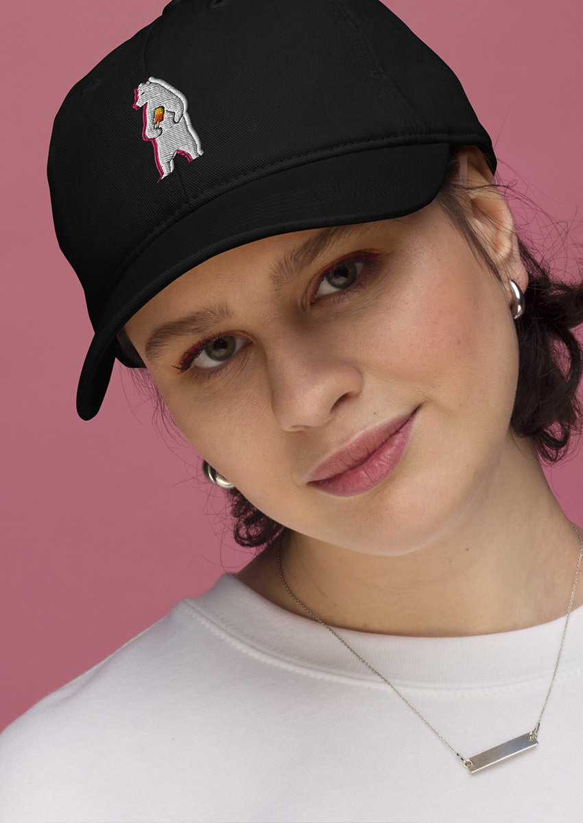 Quality Embroidered Black Baseball Cap