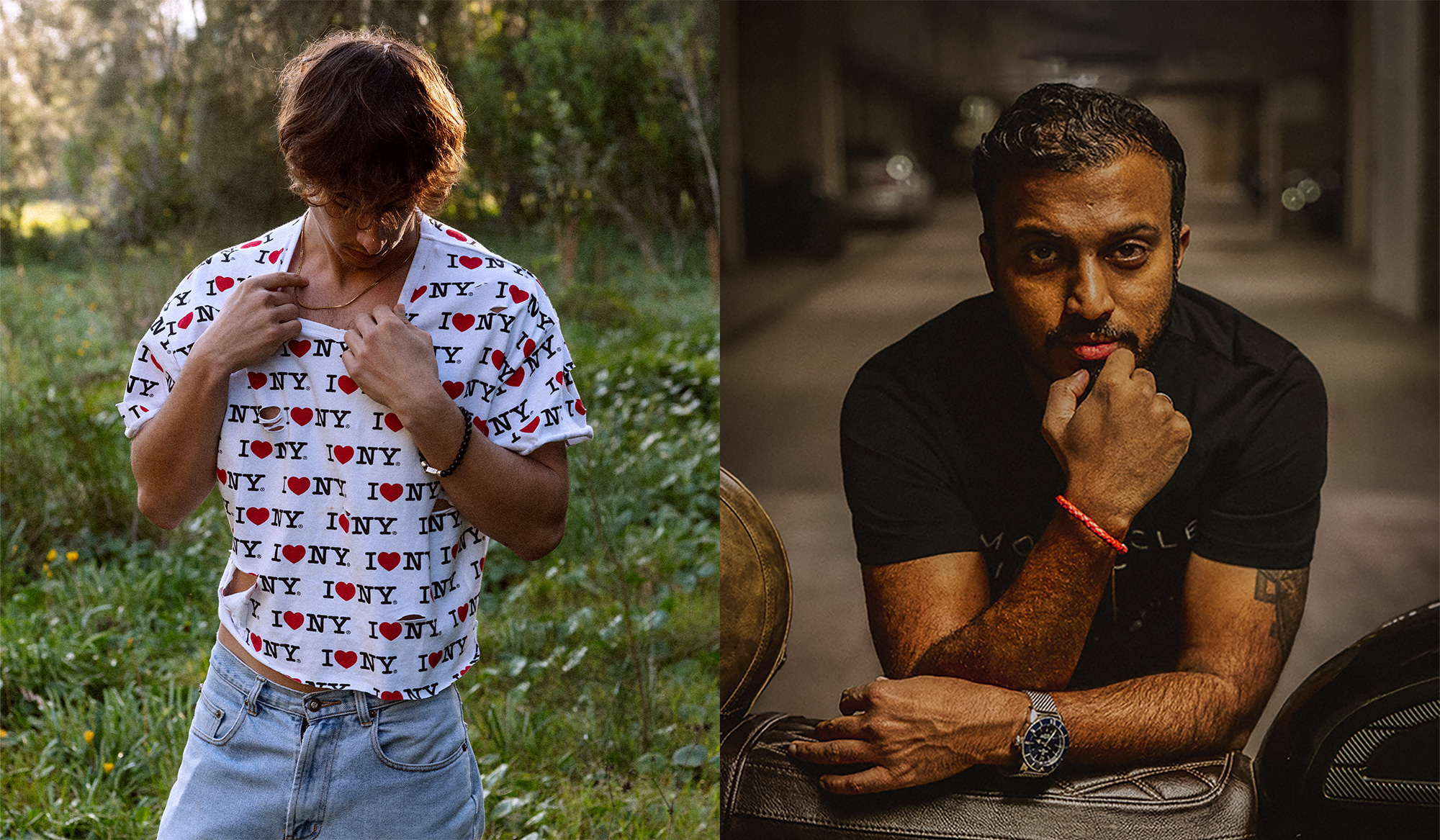 Mens Silver Leather Bracelets Accessories