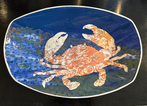 Crab Platter No. 2 by Amanda Pellerin