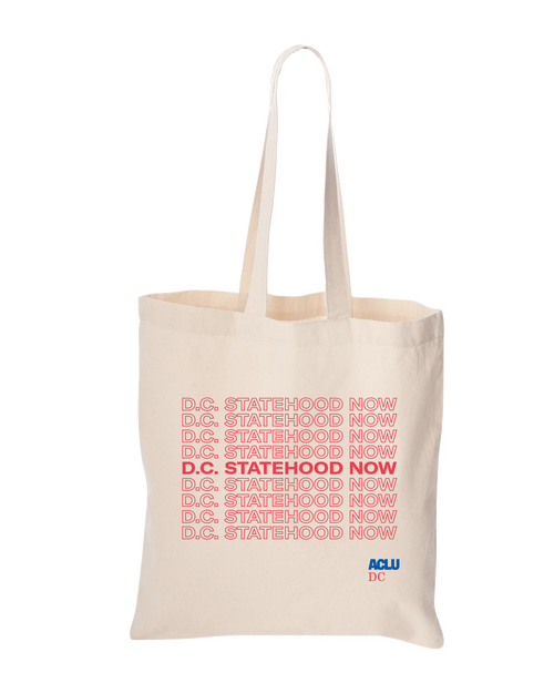 D.C. Statehood Now  Tote