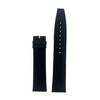 Gucci Band Black Silk on Leather 20mm Watch Strap Mens - No Buckle