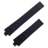 Tag Heuer Watch Band Kirium Black Rubber Strap 16mm FT6001