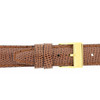 Gucci Watch Strap 18mm Tan Leather