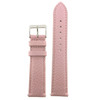 Watch Band Pink Metallic Leather Watch Band Quick Release Springs 12mm-20mm