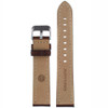 Watch Band in Dark Brown Leather - Bottom View - Main