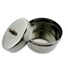 Small Steel Container with Cover to Hold Watch Benzene Oils Cleaning Solutions