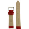 Watch Band Crocodiledile Grain Red Quick Release Built-In Spring Bars - Main