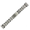 Watch Band Oyster Style Link Stainless Steel Metal Men's 18mm