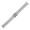 Stainless Steel Watch Band With Fold Over Clasp 18 mm