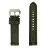 XL Leather Watch Band Camouflage Military Green Extra Heavy Buckle