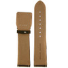 Watch Band Brown With White Stitching Italian Leather