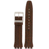 19mm Watch Band in Brown - Top View