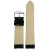 Black and Yellow Leather Sports Watch Band - Bottom View - Main