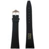 Gucci 4200M Sterling Navy Blue Watch Band Crocodile 19mm