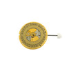 ETA 955.412 3 Hands Gold Date Disk Front