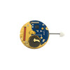 ETA 955.412 3 Hands Gold Date Disk Back