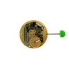 ISA 128 Quartz Watch Movement back