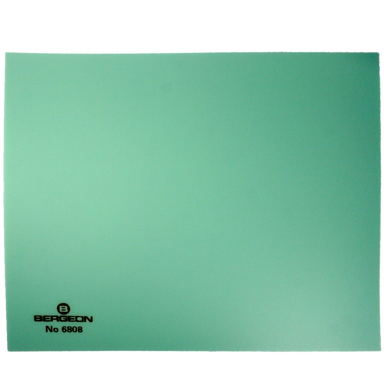 Bergeon® 6808-V Bench Top Pad Mat Green Adhesive Back 9.5 " x 12.5"