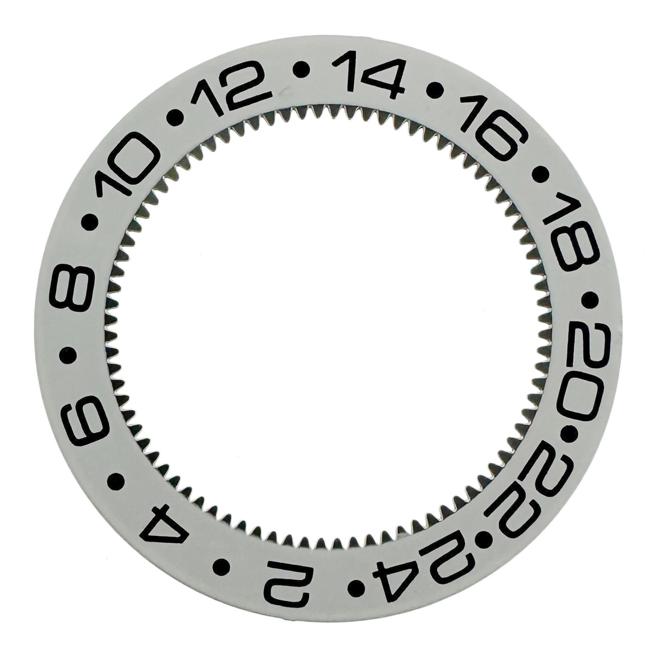 24 Hour Disk to Fit Rolex® 9001 326933 326934 326135 326935 White Color