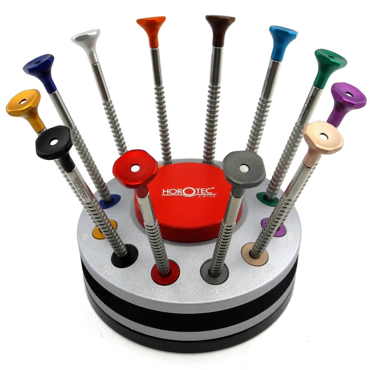 HOROTEC 01.218-E Assortment of 12 watchmaker screwdrivers 