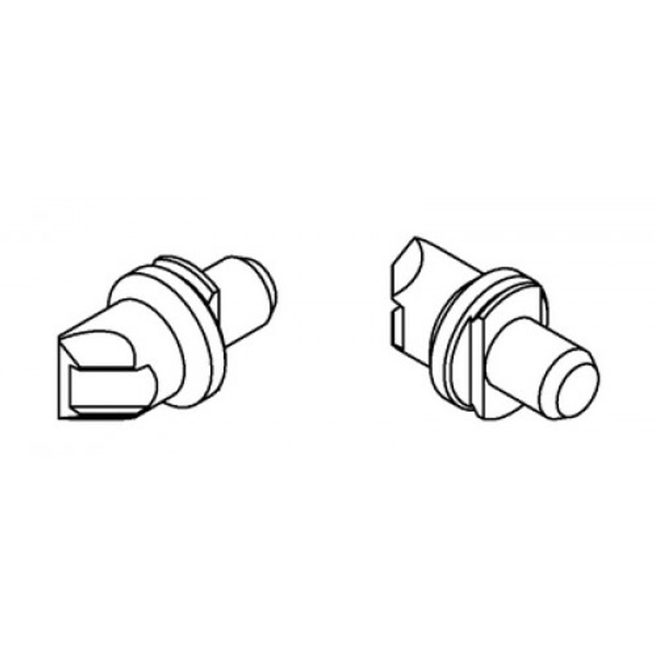 Bergeon 2835-D Replacement Pins for Polygonal Cases to Fit Watch Case Opener 5700Z