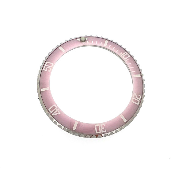 カーミングシグナル Bezel Complete Fits Rolex® Submariner 116610 Pink Ceramic