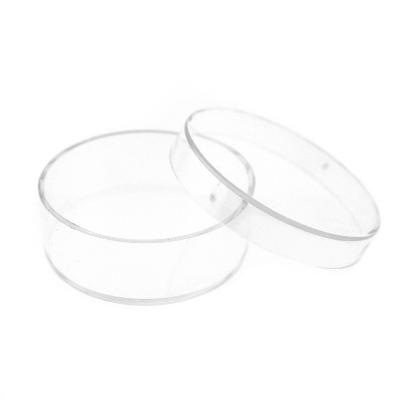 30 Round Stackable Clear Tray Container