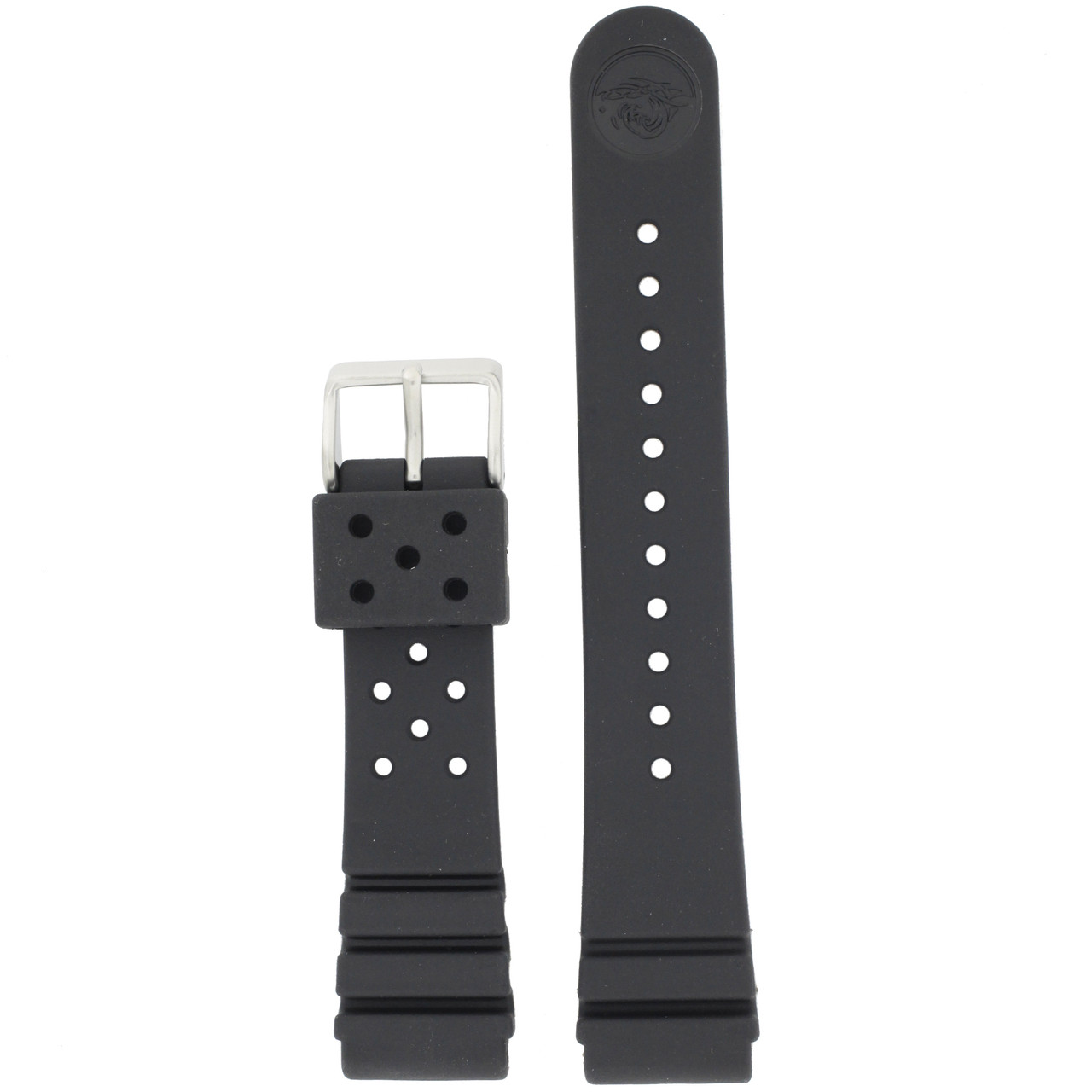 Seiko Rubber Watch Band 22mm SEC001 5H26-7A19