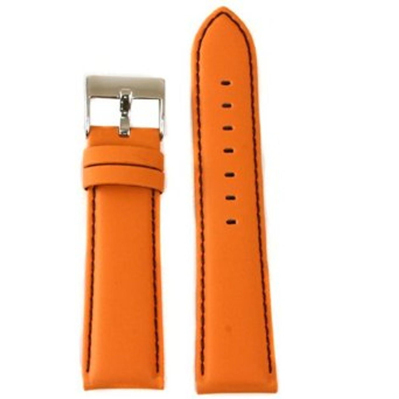 Orange Nylon Watch Band - Main