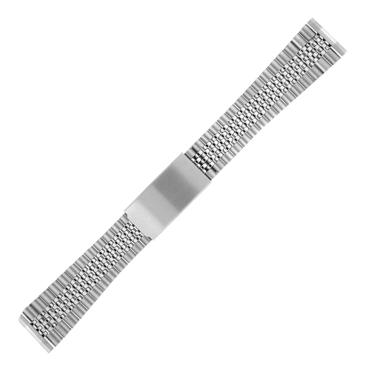 Watch Band Jubilee Style Link Metal Stainless Steel Men's 20 millimeter - Main