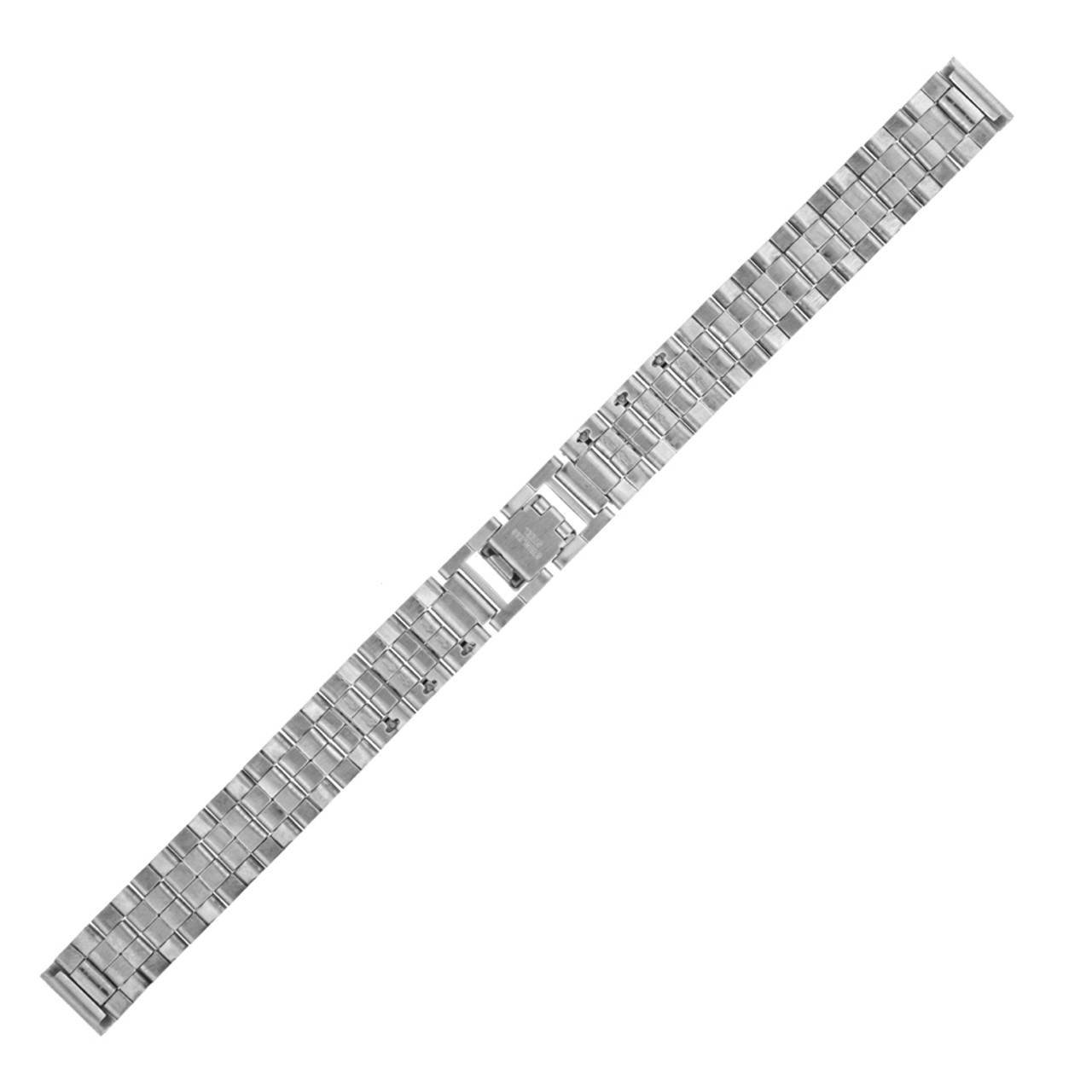 Watch Band Link Stainless Steel Fold Over Clasp Ladies 12 - Main