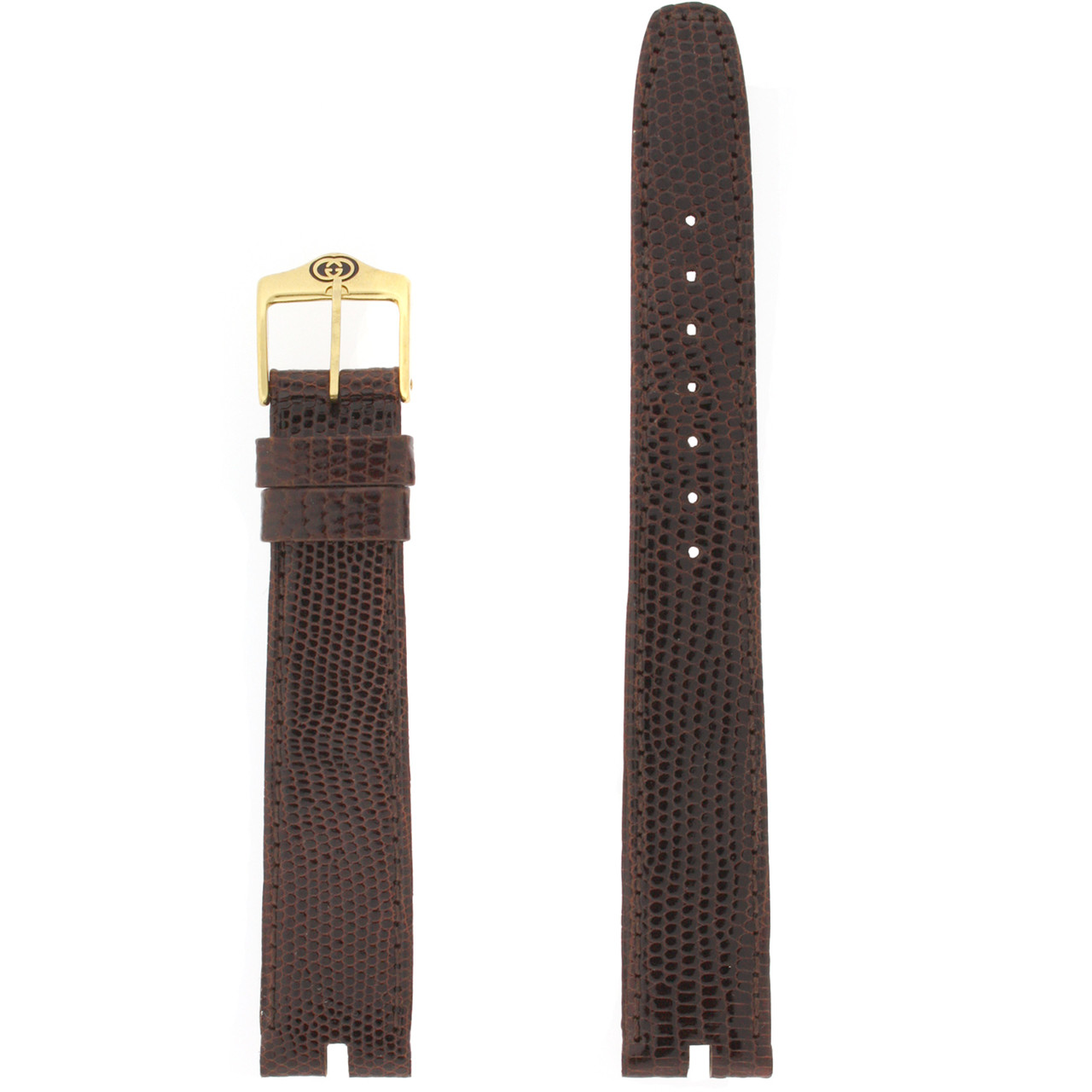 Gucci Watch Band 16mm Brown Mens 2000M 2040M Strap