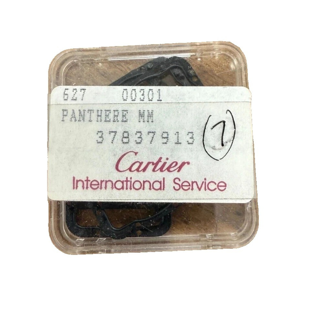 Genuine Cartier Panthere MM Back Gasket Rectangular Screw Holes 37837913 Genuine Cartier Panthere MM Back Gasket Rectangular Screw Holes 37837913