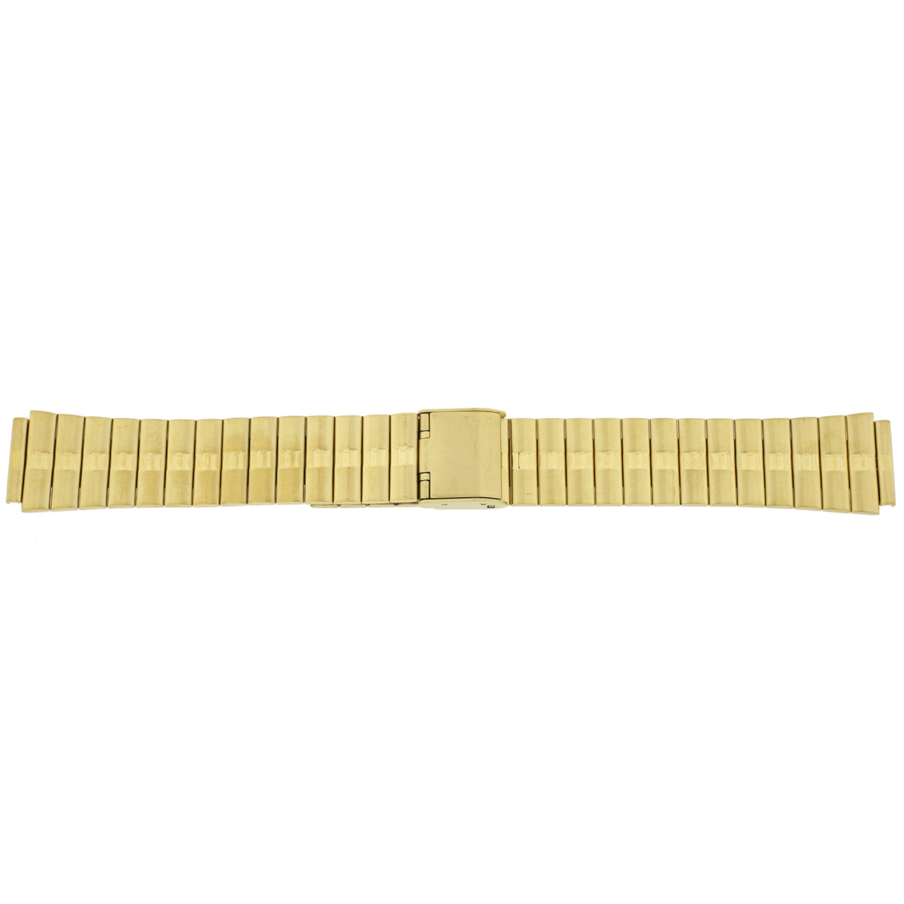 Metal Gold-Tone Stainless Steel Watch Band - Main