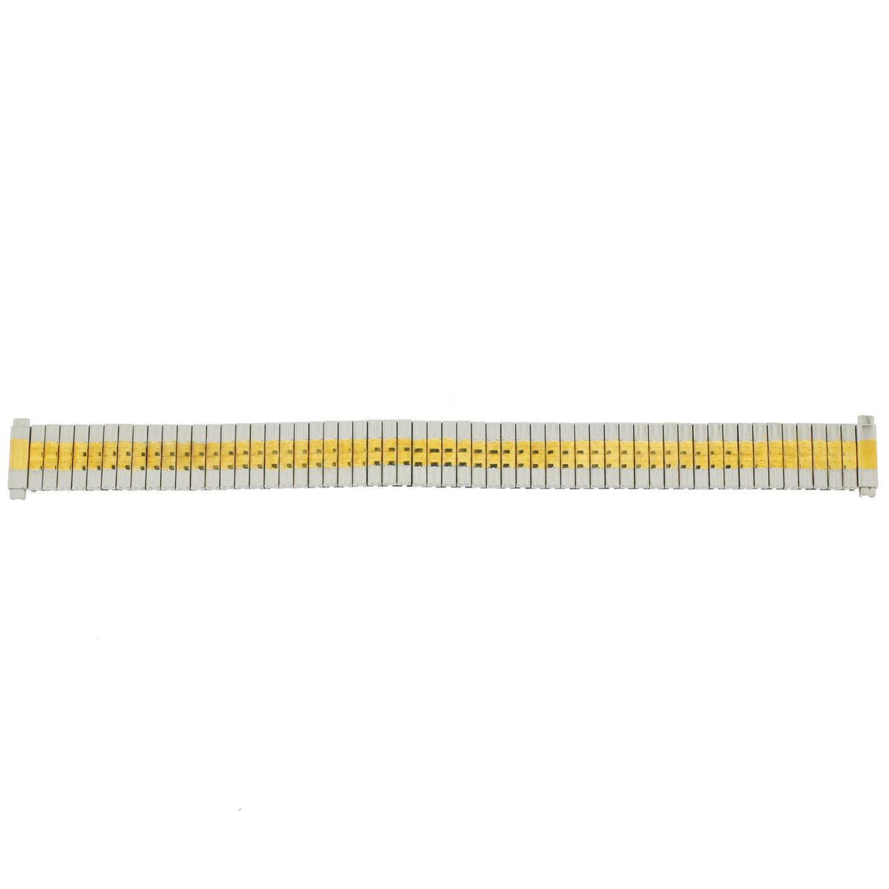 Expansion Metal Watch Band in Stretch Two-Tone Ladies - Main