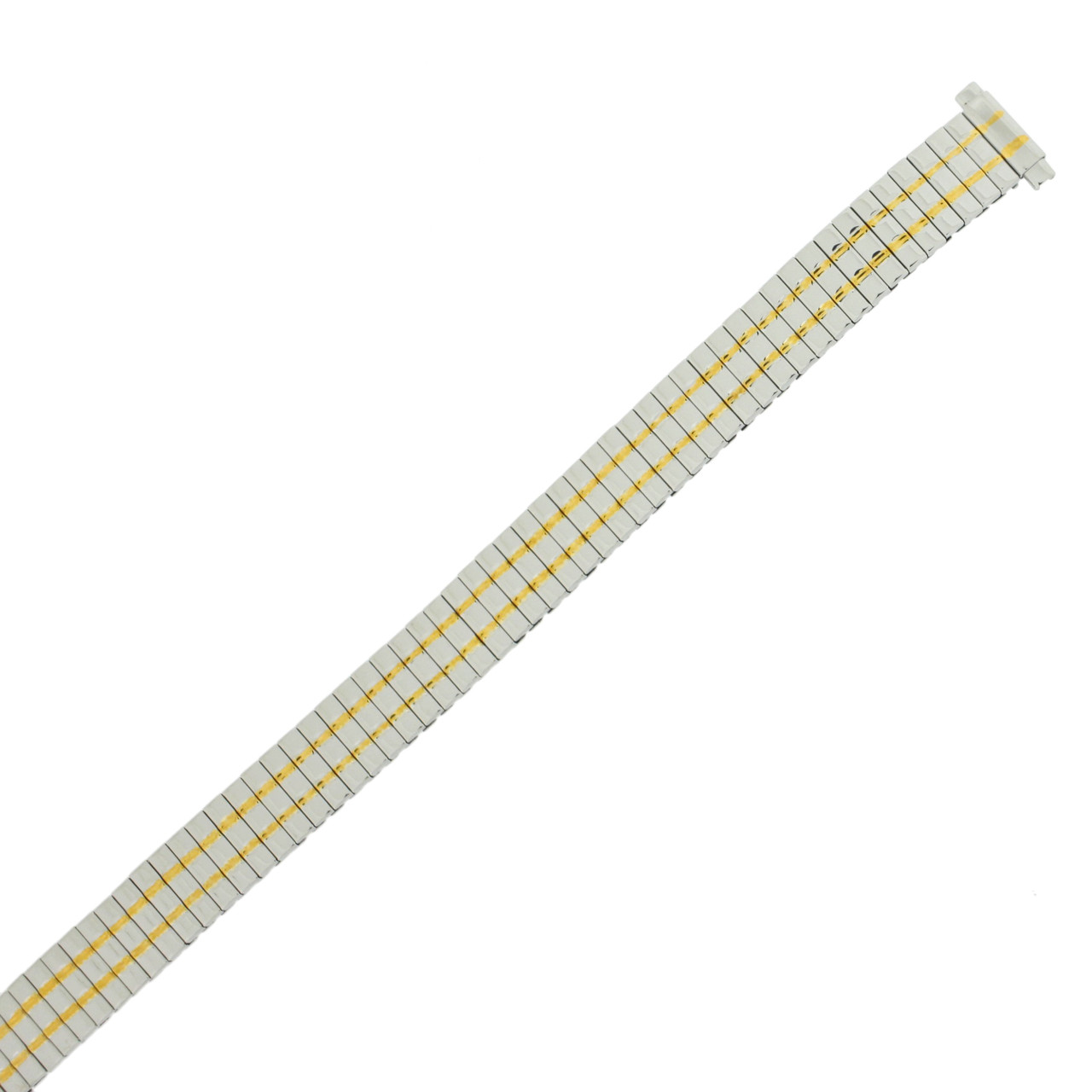 Ladies Watch Band Expansion Two-Tone 10mm-12mm - TSMET247