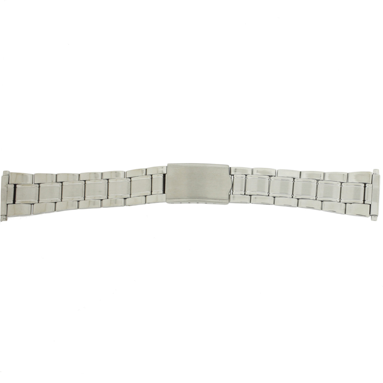 Watch Band Metal Stainless Steel Mens Spring Ends in sizes 18mm to 22mm - Main