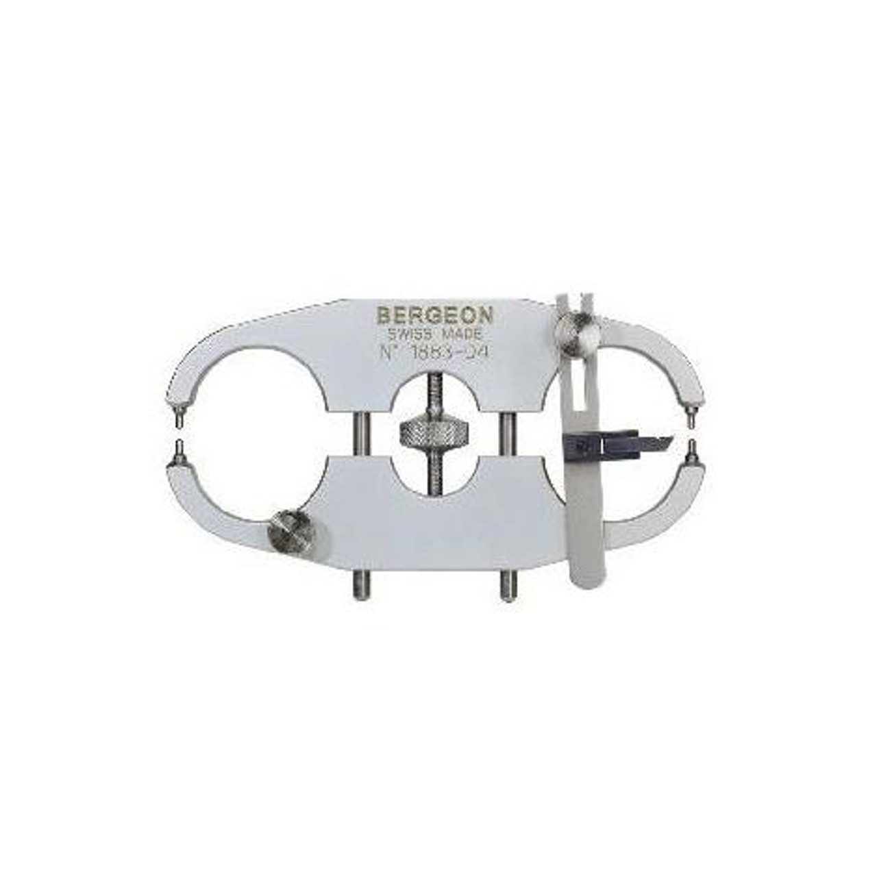 Bergeon Truing Caliper with Steel Pivot Protector BER1883 Tool for Watchmakers and Watch Repair - Main